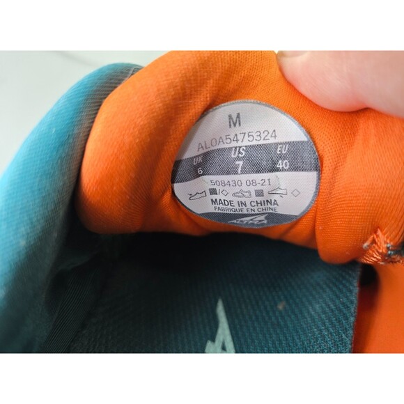 Altra Provision 6 Running Shoes Men's 7 Green Running Athletic Hiking Sneakers - Picture 8 of 8